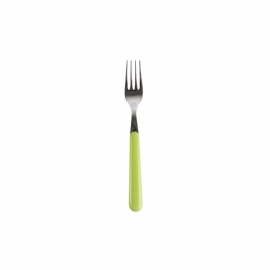 Dinner fork - lime green - EME Inox Italy