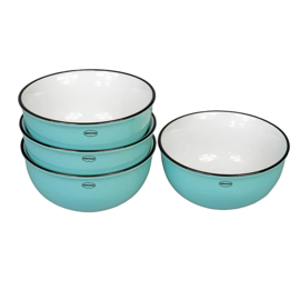 Kommenset klein 4 stuks - appetizer bowls - blauw - Cabanaz