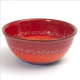 Bowl red - SolO- Bowls and Dishes