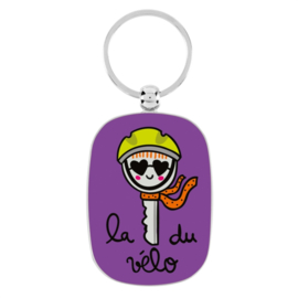 Keychain - la clés du velo - Derriere la porte