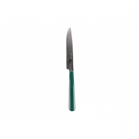 Dinner knife - dark green - EME Inox Italy