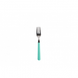 Pastry fork / dessert fork - turquoise - Eme Inox Italy