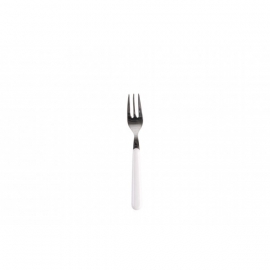 Pastry fork / dessert fork - white - Eme Inox Italy