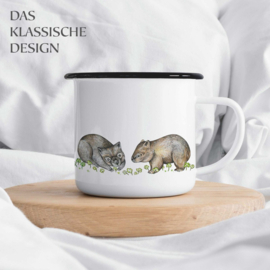 Mok emaille - wombats - Ligarti