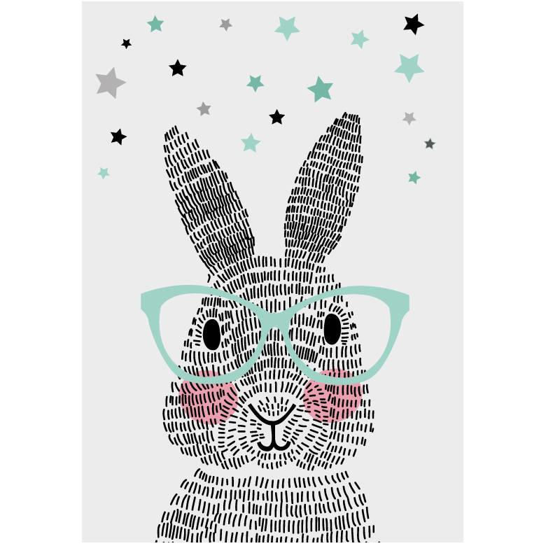 Kaart - mr. rabbit - Sparkling Paper