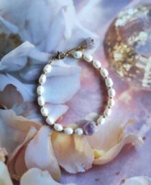 Amethyst and FreshwaterPearls