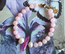 Quartz and Freshwaterpearls