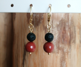 Red Jasper and Lava
