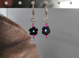 Millefiori Black and Pink