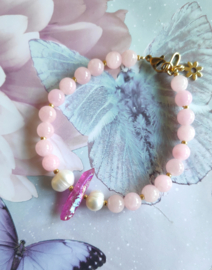 Quartz and Freshwaterpearls