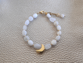 Moonstone and Moon