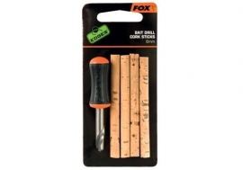 Fox Bait Drill And 6mm Cork Sticks x5