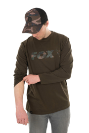 Fox Long Sleeve Khaki/Camo T-Shirt
