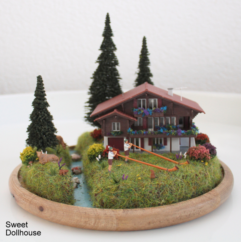Swiss diorama