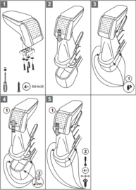 Armsteun Toyota Yaris 2011-2014