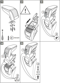 Armsteun Opel Mokka 2012-2020