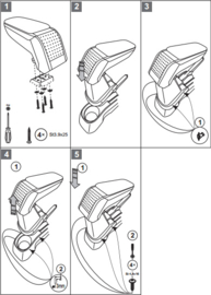 Armsteun Toyota Yaris 2014-2020