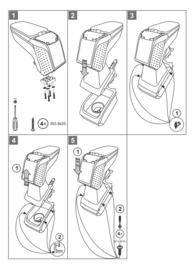 Armsteun Ford Fiesta IV 2008-2017 / Armster 2 GRIJS