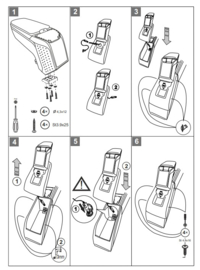 Armsteun SEAT Leon (+12V kabel) 2020- heden