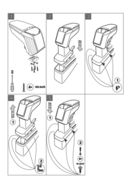 Armsteun Hyundai i10 2020> / Armster 2 METAL GREY