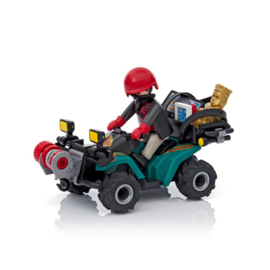 Playmobil 6879 Bandiet en Quad met Lier