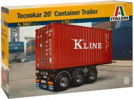 Italeri 20' Container Trailer 1:24