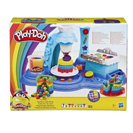 Play-doh Rainbow  Cake Party