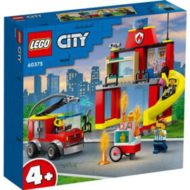 Lego 60375 City de Brandweerkazerne en de Brandweerwagen