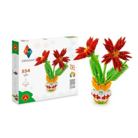 Origami 3D Flowerpot 554 Stukjes