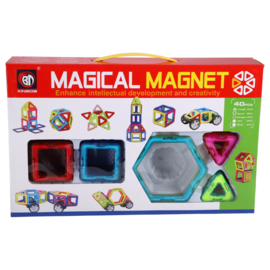 Magnetische Tegels Diverse Vormen 40 Delig 5,5 Cm