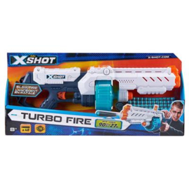 X-Shot Excel Turbo Fire Met 48 Darts Zuru