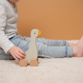 Little Dutch Hout Trekfiguur Gans