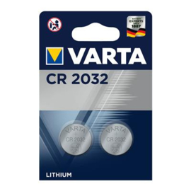 Batterij CR2032 2 Stuks Varta Knoopcel