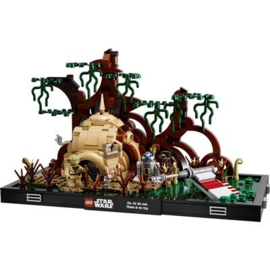 Lego Star Wars 75330 Jedi Training Op Dagobah Diorama