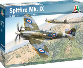 1:48 Italeri 2804 Spitfire Mk. IX Plane Plastic kit
