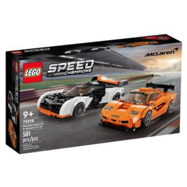 Lego 76918 Speed Mclaren Solus Gt & Mclaren F1 Lm