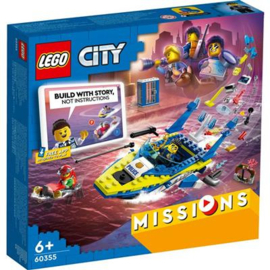 Lego City 60355 Waterpolitie Recherchemissies