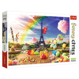Puzzel Funny Cities Parijs