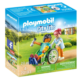 Playmobil 70193 Patient in Rolstoel