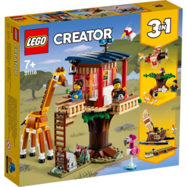 LEGO Creator 31116 3 in 1 Safari wilde dieren boomhuis