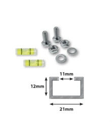 SUMO-600 Trillingsdempende motagebalk 600mm  ( set )