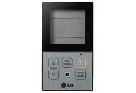 LG-PQRCVCLOQ Bekabelde afstandsbediening eenvoudig zwart