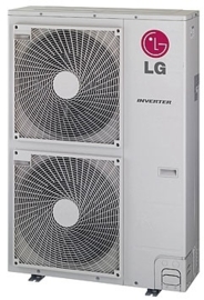 LG-UT42F-H R32 12,1 kW H-Inverter Cassette inverter set binnen, buiten unit & afdekplaat