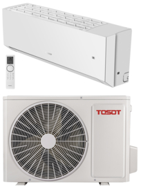 TOSOT CLIVIA 2,5kW R32 White Design inverter set by GREE