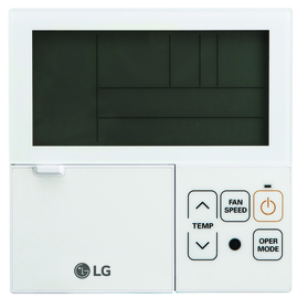 LG-UT09F-H R32 2,5 kW H-Inverter Cassette inverter set binnen, buiten unit & afdekplaat