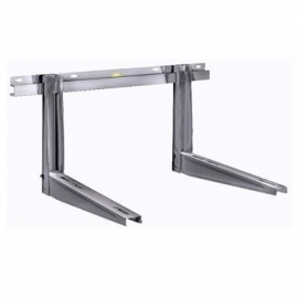 Rodigas wandbeugel RVS rail 140kg