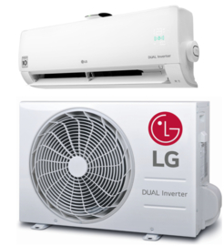 LG AP12RT STD+ Air Purifying R32 3,5kW inverter set binnen en buitenunit.