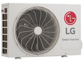 LG AB18BK R32 5,0kW Artcool Beige inverter Binnen en buitenunit