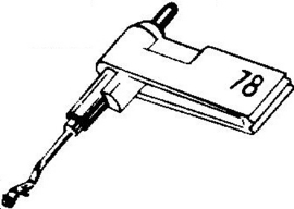 Perpetuum Ebner PE190 pick-upnaald