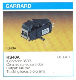 Overige typen elementen Garrard: MicroMel-vervangers
